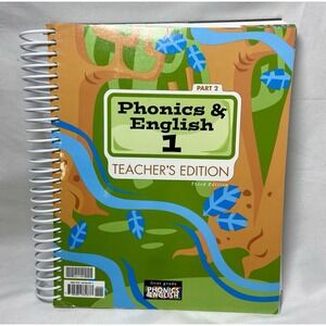Phonics and English 1 Teacher's Edition Part‎ 2 Only BJU Press